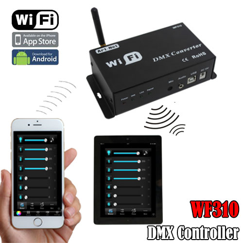 Widely used WF310 more powerful WIFI controller no need to switch wireless networks easy and smart to control led lighting , outdoor led strip lamps Widely used WF310 more powerful WIFI controller no need to switch wireless networks easy and smart to control led lighting , outdoor led strip lamps